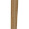 Ekena Millwork 6"W x 22"D x 26"H Traditional Rough Sawn Knee Brace, Western Red Cedar BRC06X22X26TRA00RWR - alternate 2